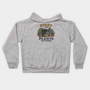 I Have Plants This Weekend Kids Hoodie